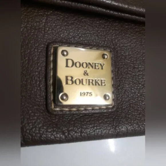 Dooney & Bourke - Shoulder Hand Clutch Bag - Brown - Picture 9 of 16